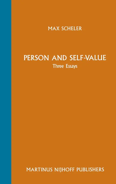 Cover of Person and Self-Value