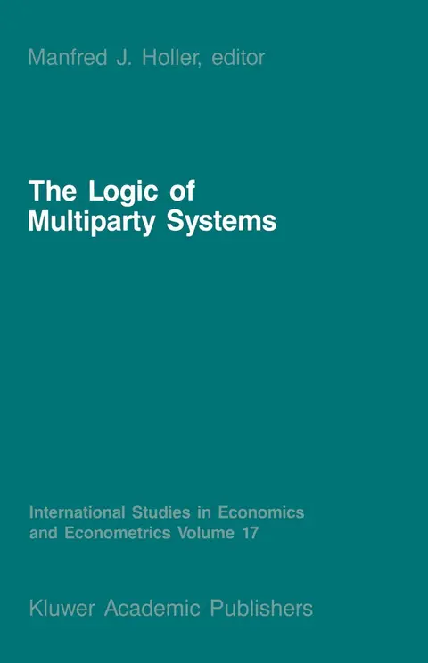 Cover of The Logic of Multiparty Systems
