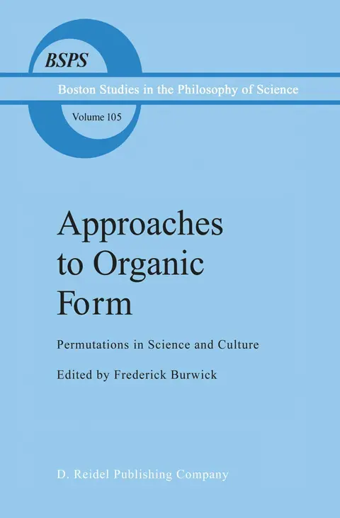 Cover of Approaches to Organic Form