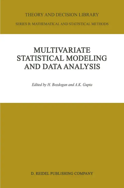 Cover of Multivariate Statistical Modeling and Data Analysis