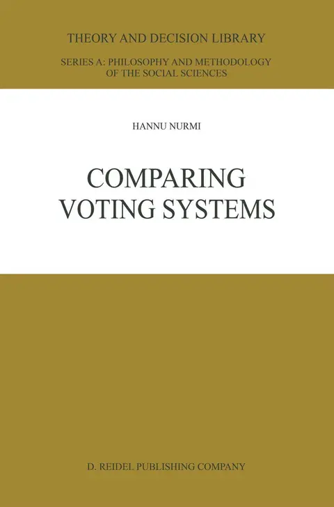 Cover of Comparing Voting Systems