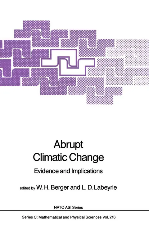 Cover of Abrupt Climatic Change