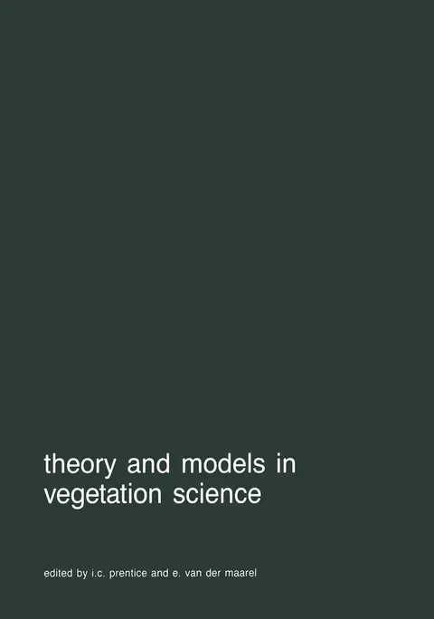 Cover of Theory and models in vegetation science