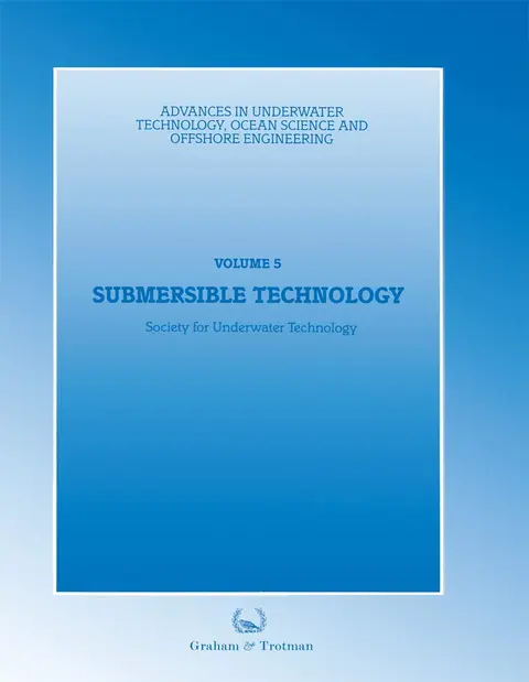 Cover of Submersible Technology