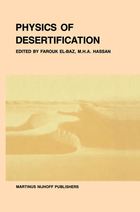 Cover of Physics of desertification