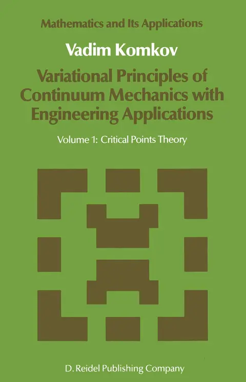 Cover of Variational Principles of Continuum Mechanics with Engineering Applications
