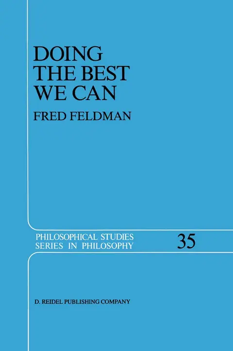 Cover of Doing the Best We Can