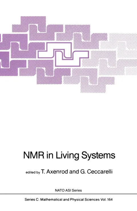 Cover of NMR in Living Systems