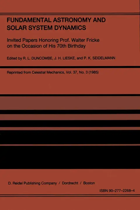 Cover of Fundamental Astronomy and Solar System Dynamics