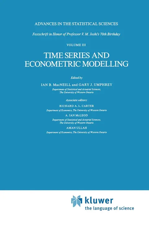 Cover of Time Series and Econometric Modelling