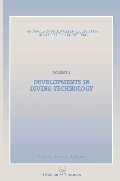 Cover of Developments in Diving Technology
