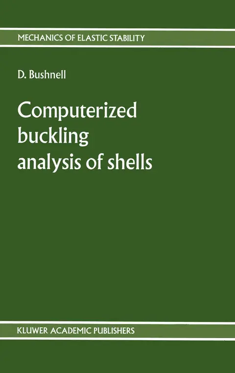 Cover of Computerized buckling analysis of shells
