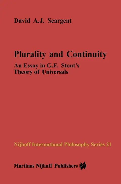 Cover of Plurality and Continuity