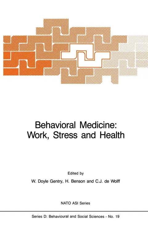 Cover of Behavioral Medicine