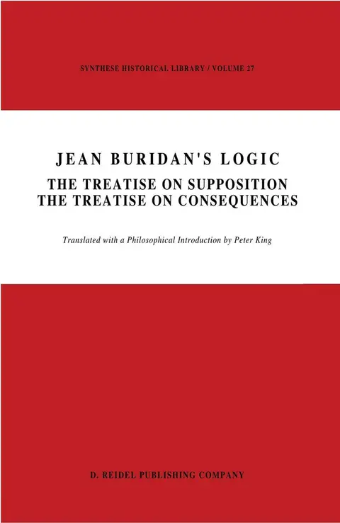 Cover of Jean Buridan’s Logic