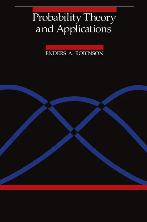 Cover of Probability Theory and Applications