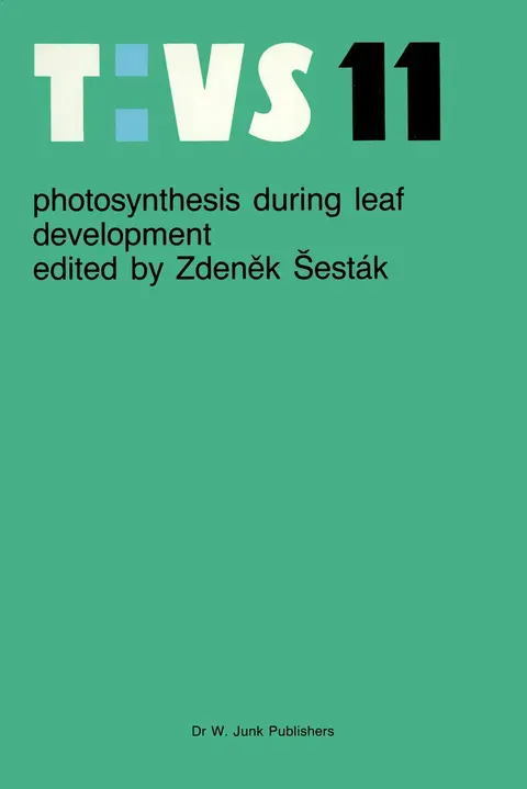 Cover of Photosynthesis during leaf development