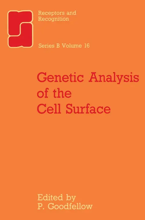 Cover of Genetic Analysis of the Cell Surface