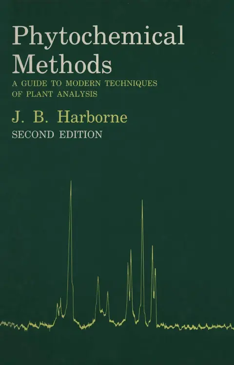 Cover of Phytochemical Methods
