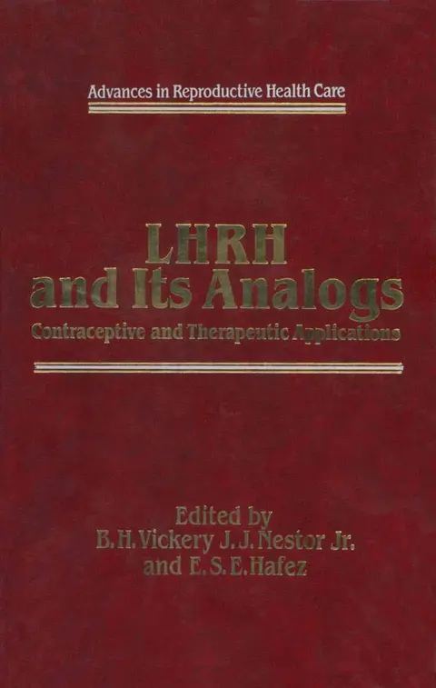 Cover of Lhrh and Its Analogs