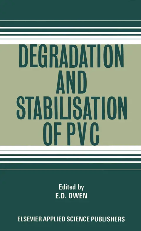 Cover of Degradation and Stabilisation of Pvc