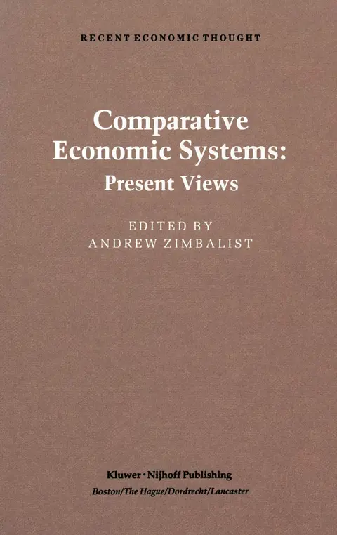 Cover of Comparative Economic Systems