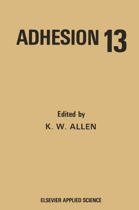 Cover of Adhesion 13
