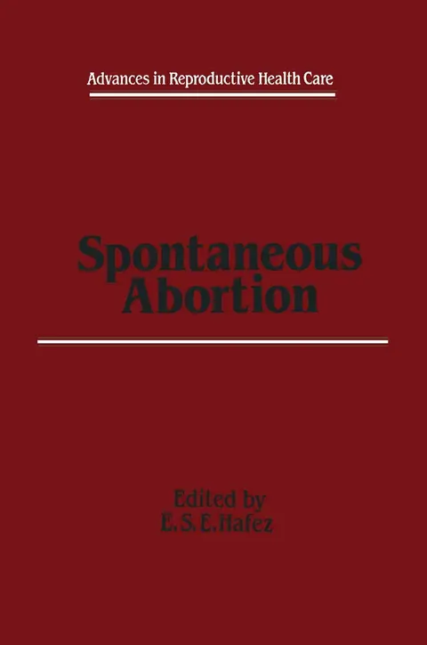 Cover of Spontaneous Abortion