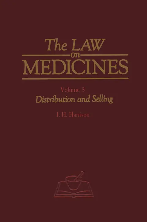 Cover of The Law on Medicines