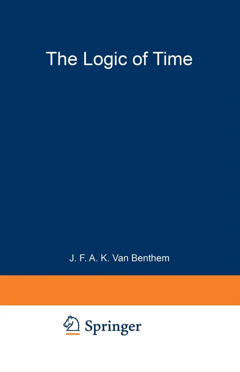 Cover of The Logic of Time