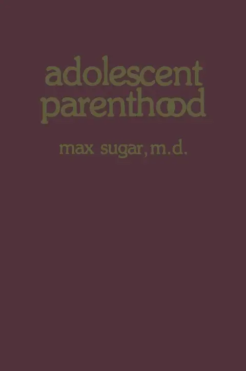 Cover of Adolescent Parenthood