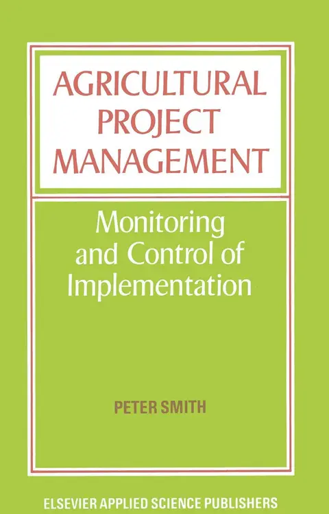Cover of Agricultural Project Management