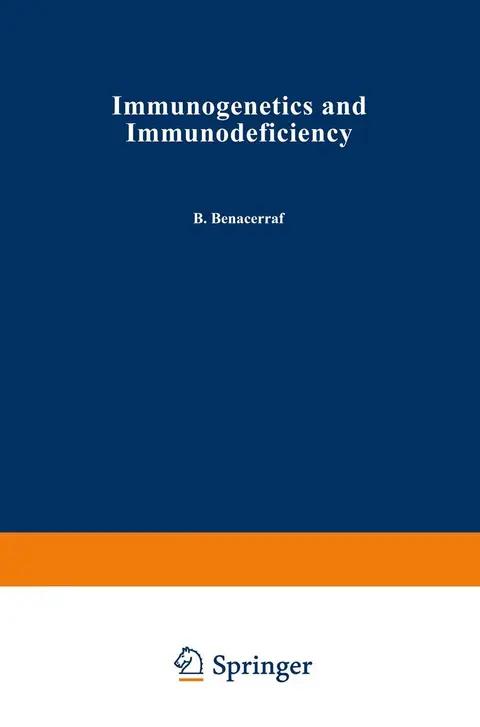 Cover of Immunogenetics and Immunodeficiency