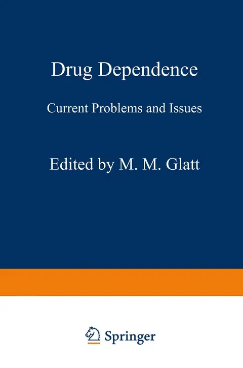 Cover of Drug Dependence
