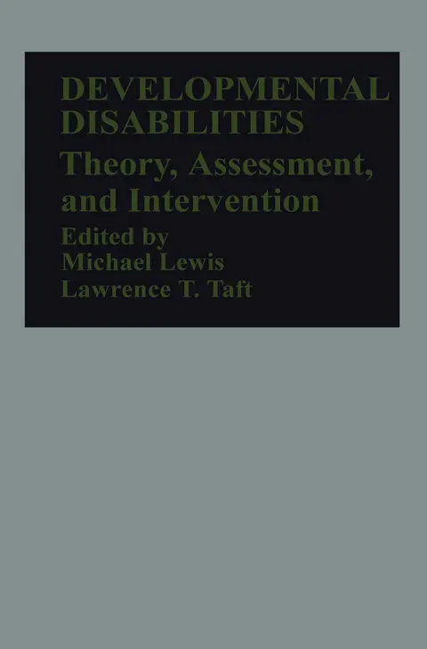 Cover of Developmental Disabilities