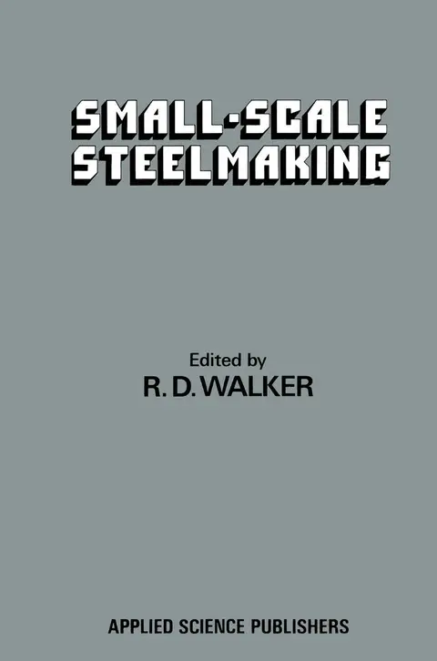 Cover of Small-Scale Steelmaking