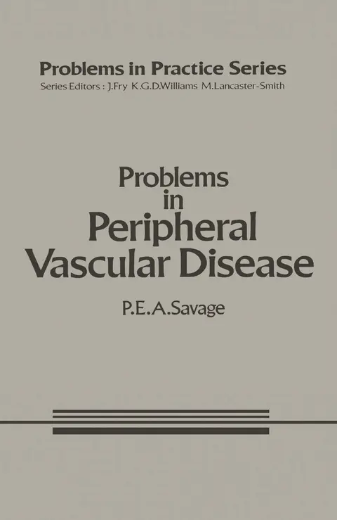 Cover of Problems in Peripheral Vascular Disease