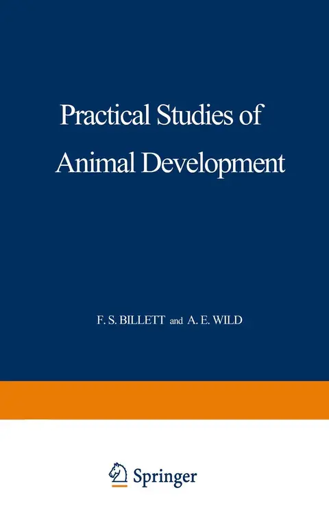 Cover of Practical Studies of Animal Development