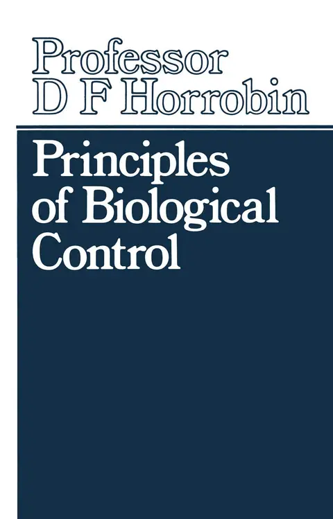 Cover of Principles of Biological Control
