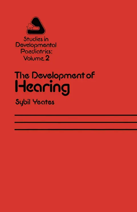 Cover of The Development of Hearing