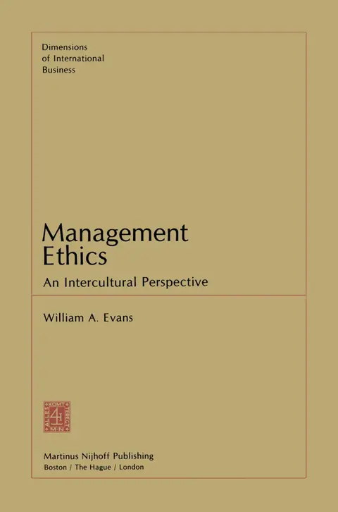 Cover of Management Ethics