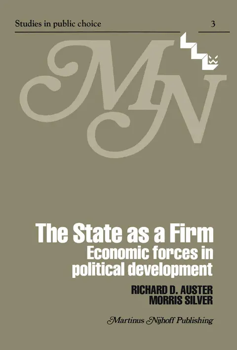 Cover of The State as a Firm