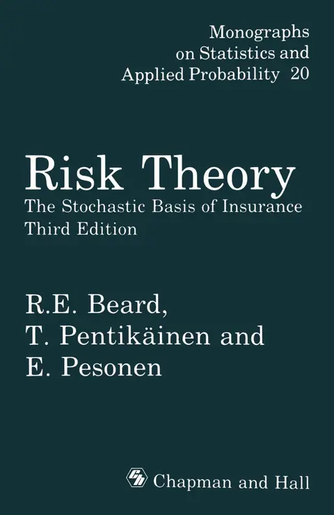 Cover of Risk Theory