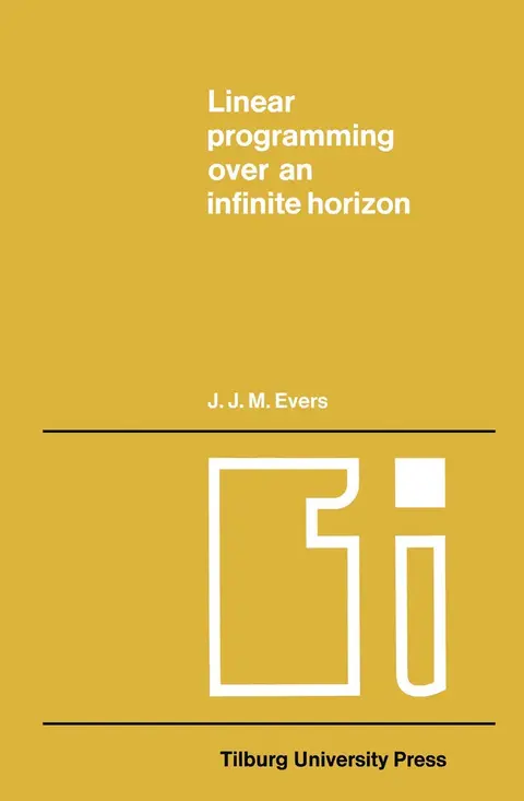 Cover of Linear programming over an infinite horizon