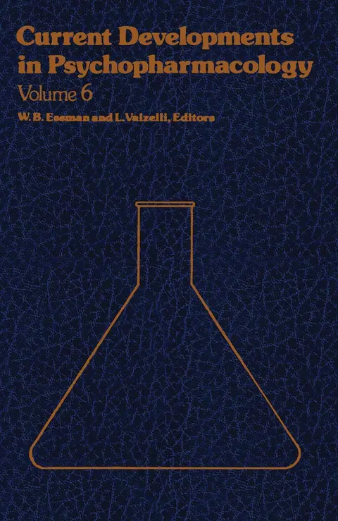 Cover of Current Developments in Psychopharmacology