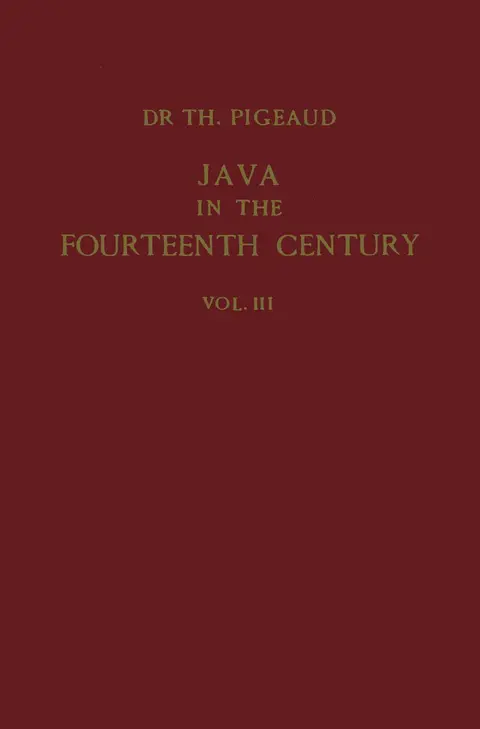 Cover of Java in the 14th Century