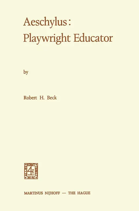 Cover of Aeschylus