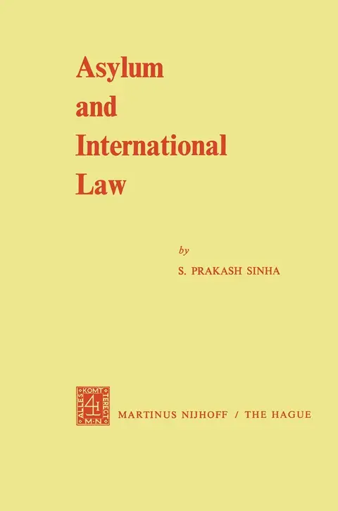 Cover of Asylum and International Law