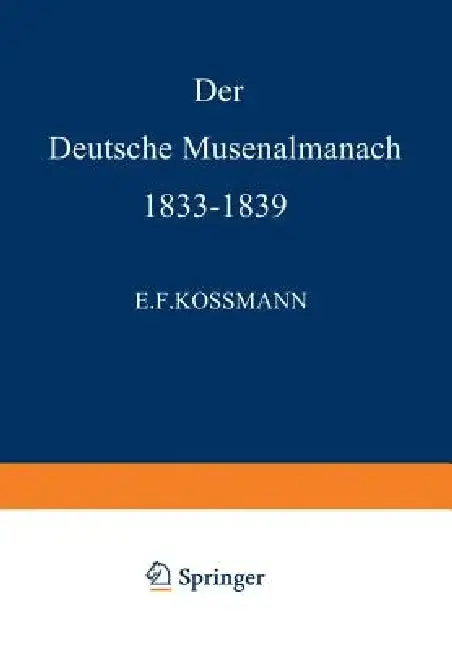 Cover of Der Deutsche Musenalmanach 1833-1839