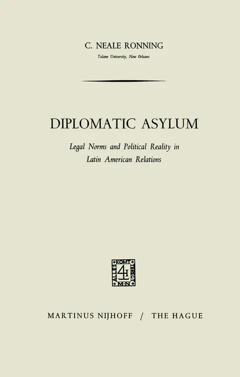 Cover of Diplomatic Asylum